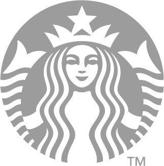 Starbucks logo grey